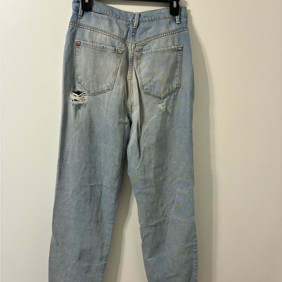 BDG Light Blue High Rise Ripped Jeans - Picture 2 of 6